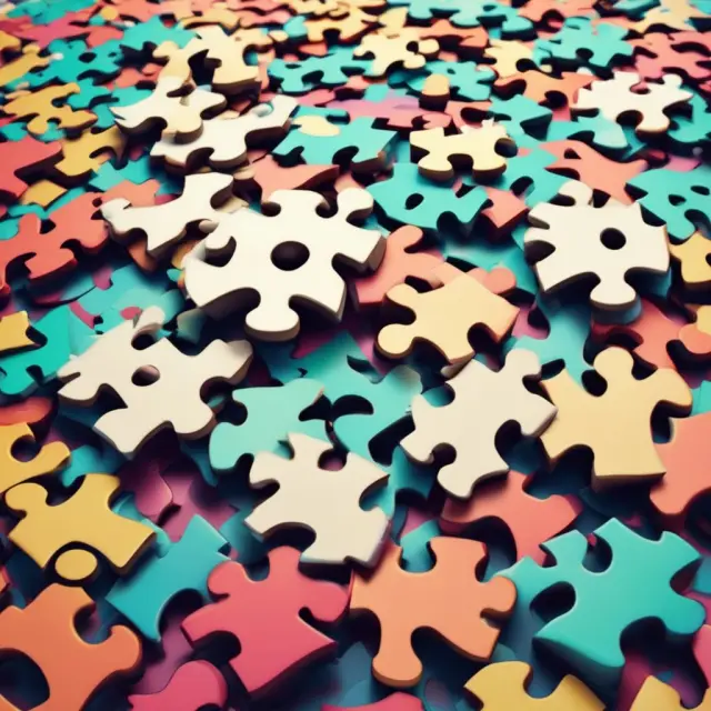 Puzzle pieces symbolizing letters of comfort interconnecting, assuring successful financial transactions