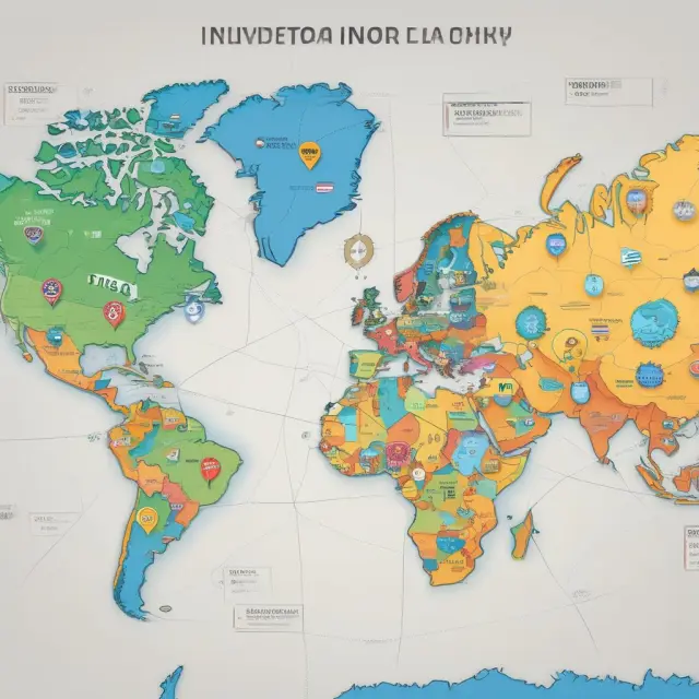 A banks issuing letters of credit, bills of exchange, documentary collections, and open accounts symbols on a world map representing international transactions