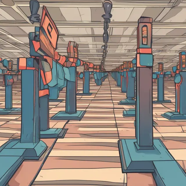 A metaphorical image of bid and ask prices balancing each other out on the trading floor, representing Level 1 quotes