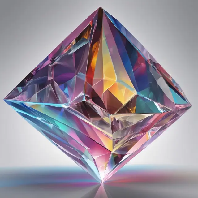 Market forces represented as a crystal clear stream uncovering Level 1 assets in financial reporting