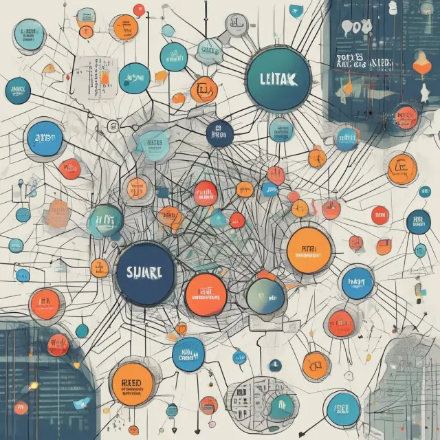 Market makers represented as interconnected nodes on a network, with bid prices forming links between them