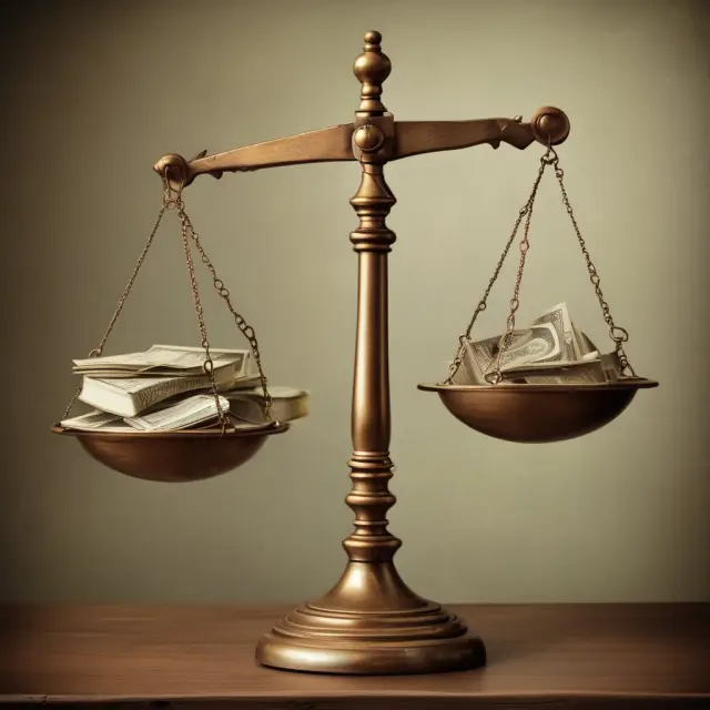 Scales balancing financial instruments and interest rates, symbolizing fair value estimation