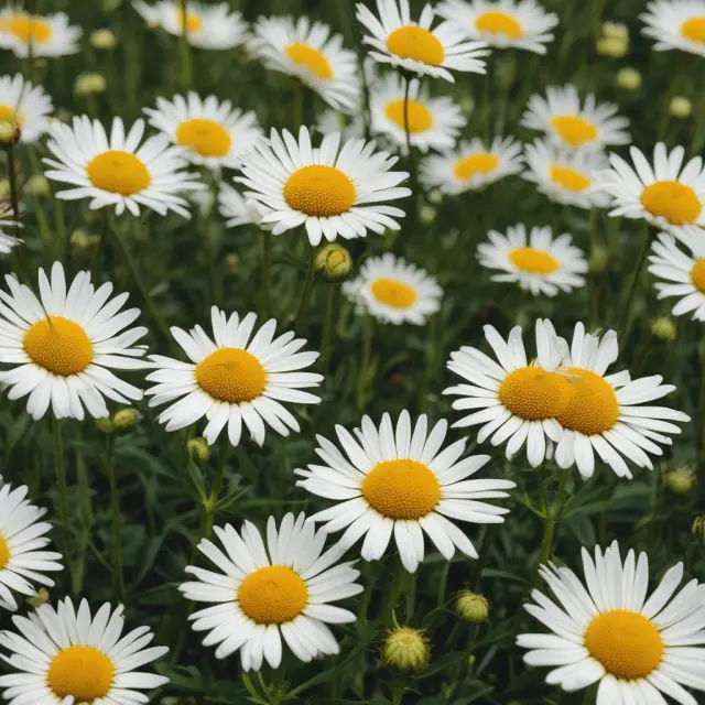 A golden meadow with daisies symbolizing the S&P/LSTA U.S. Leveraged Loan 100 Index and its twice-yearly rebalancing process