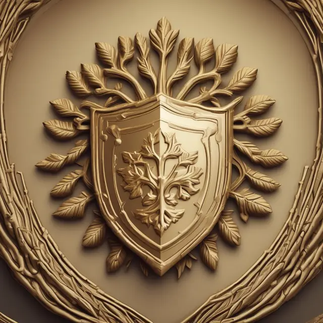 A golden shield expands into a tree, symbolizing personal liability insurance