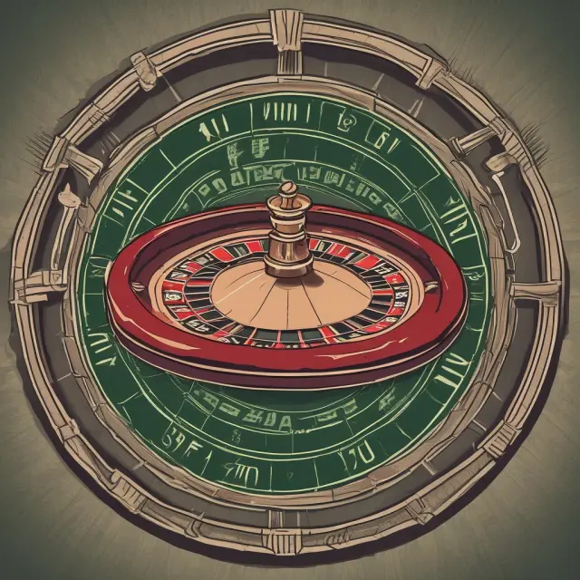 Roulette wheel symbolizing the risks associated with liar loans, with borrowers and brokers manipulating income data