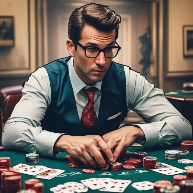 A Wall Street scene with traders playing Liar