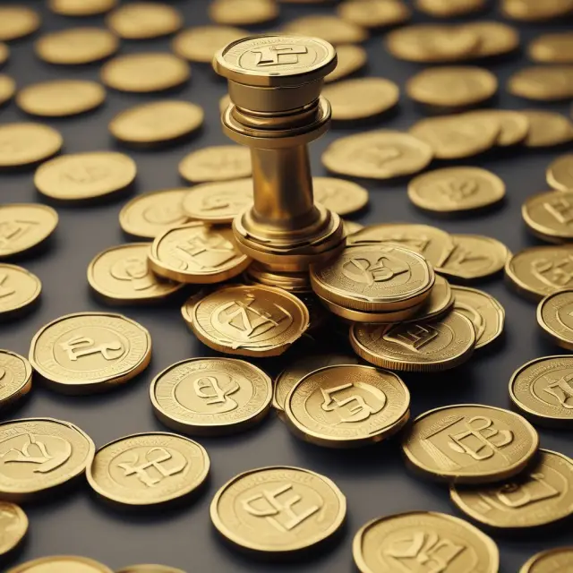 Golden liens being auctioned off to investors, representing the lien sale bidding process