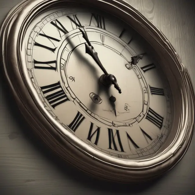An ornate grandfather clock showing the passage of time and various redemption periods for tax liens