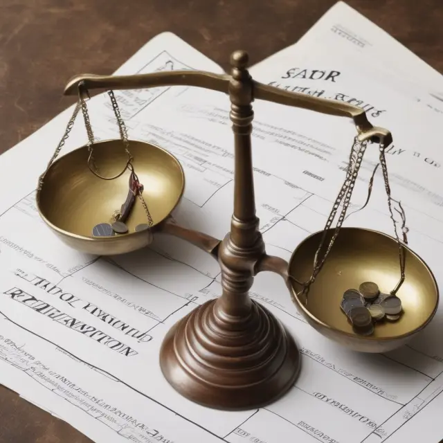 Scale with interest rate cap weights and debtor