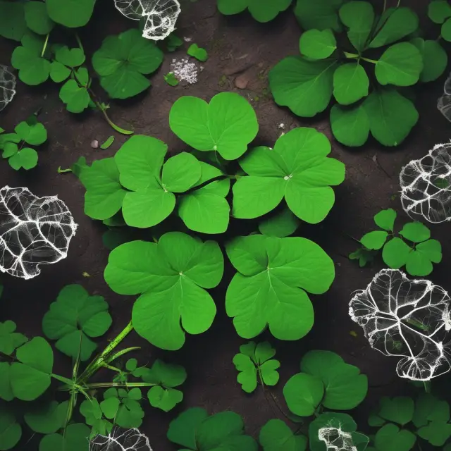 Four-leaf clover illustrating RRSPs, RRIFs, LIFs, and LIRAs in a garden of retirement planning