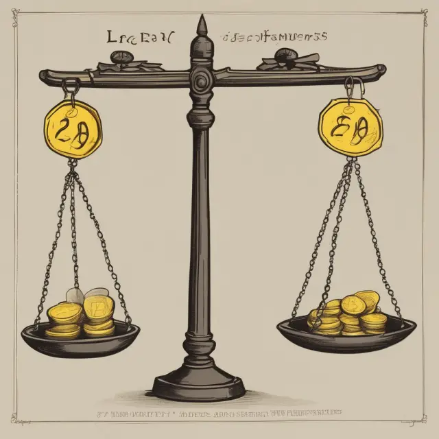 Comparison of life settlements and viatical settlements with gold coins representing policy transfers on two balances