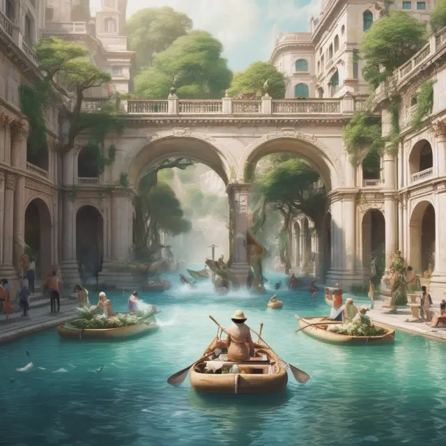 Image of a river representing lifestyle creep, symbolizing how easily accessible credit and perceived necessities blur the lines between wants and needs.