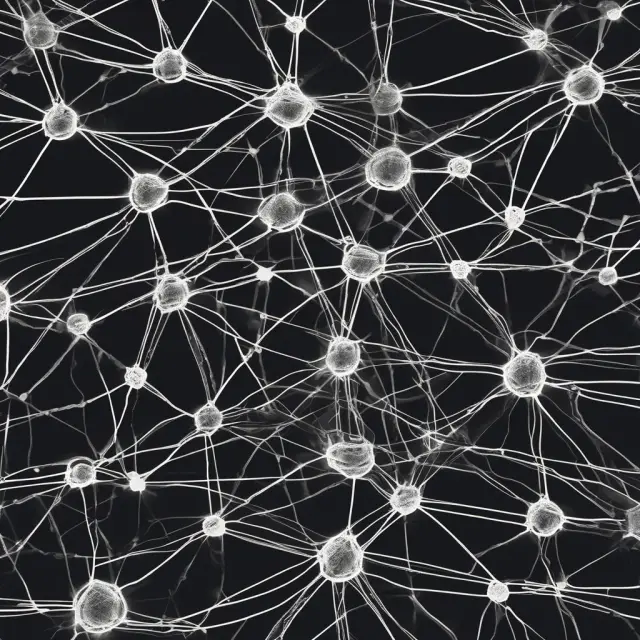 Thunderbolts forming the Lightning Network on the Bitcoin blockchain, representing near-instant transactions and scalability