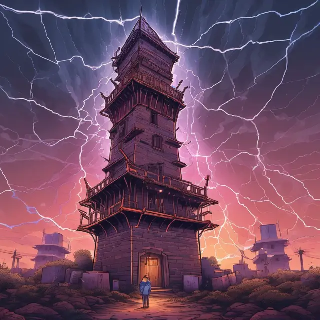 Watchtowers safeguarding the complex Lightning Network, which includes channels and nodes, from hacking attempts, fee issues, and network congestion