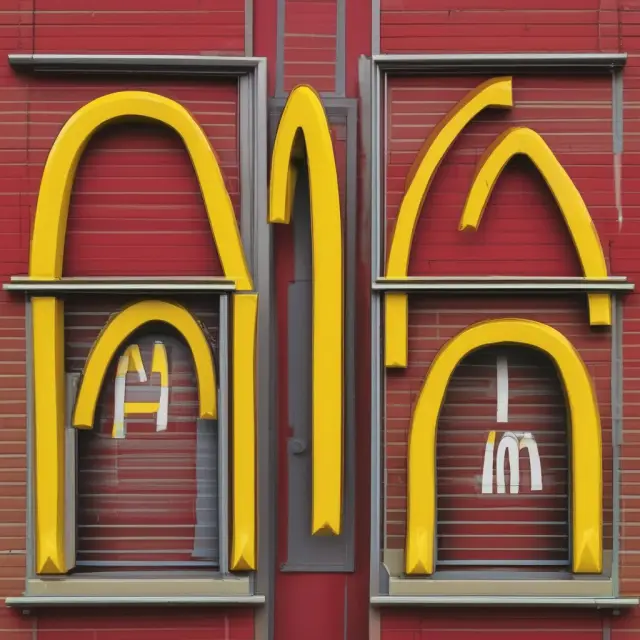 Golden Arches side by side: McDonald