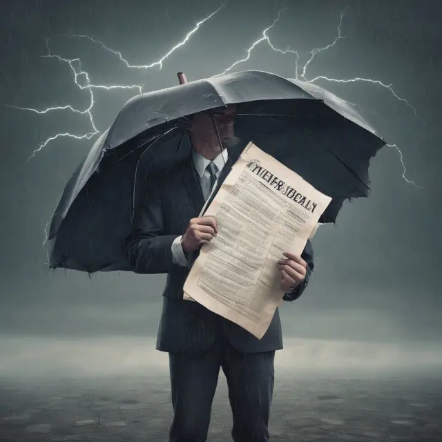 Investor safeguarded by shield and IRS Schedule K-1 form during financial storm, emphasizing tax reporting and LP liability limits