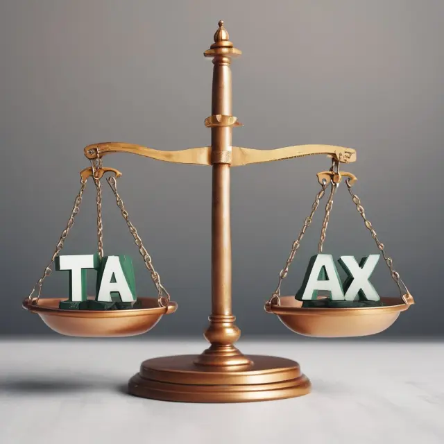 Scale comparing Lindahl Tax