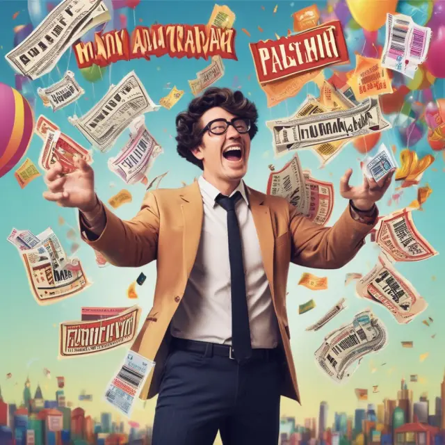 A marketing manager balancing movie tickets and amusement park passes while wearing a tax calculator, illustrating Line of Business Limitations in the entertainment industry.