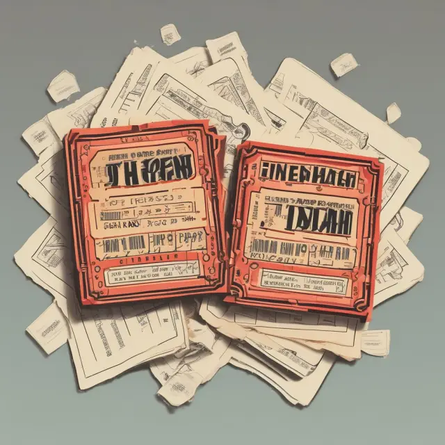 Booklet of aggregated business lines combining multiple film reels to avoid line of business limitations taxes.