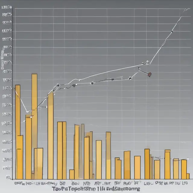 Graph illustrating the linear relationship between stock prices and EPS, representing financial growth