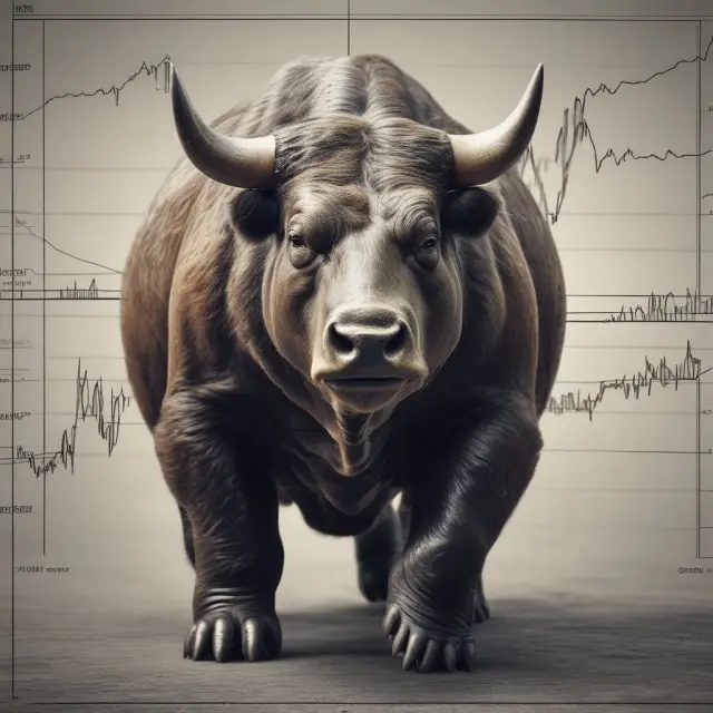 A bull and bear symbolizing Lipper Index