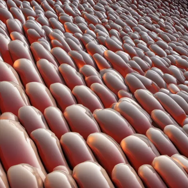 Natural gas bottles cascading into gaseous state during regasification, symbolizing LNG