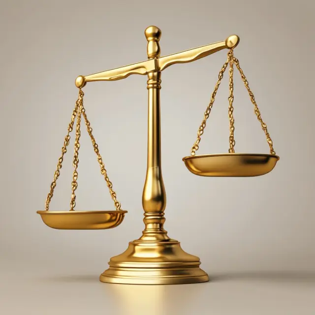 Golden scale weighing personal assets against liabilities: voluntary or forced liquidation