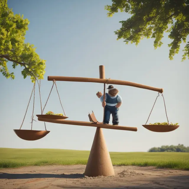 A scale weighing the benefits of tax savings, probate avoidance, and asset protection against the costs of creating and managing a living trust