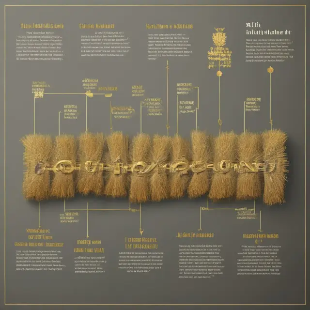 Golden timeline illustrating the historical development of living wage concepts and policies