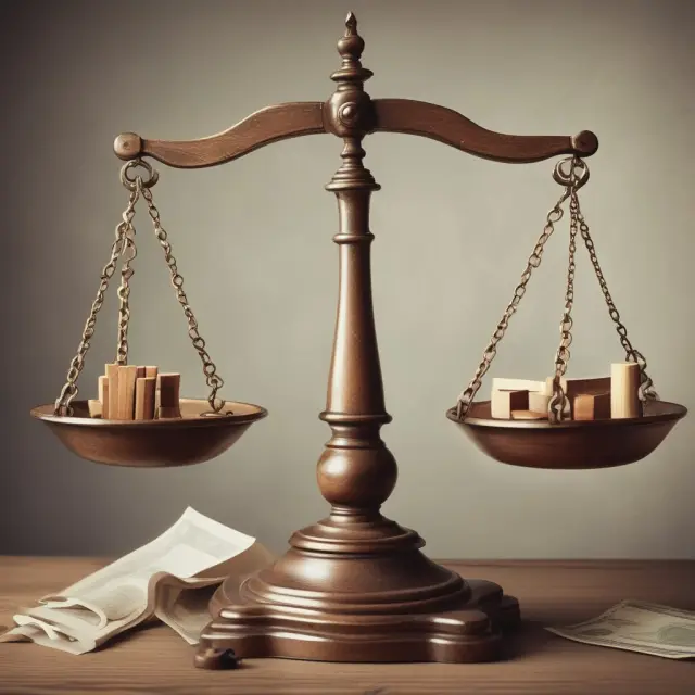Loan committee managing delinquent loans by adjusting scale between debtors and lenders.