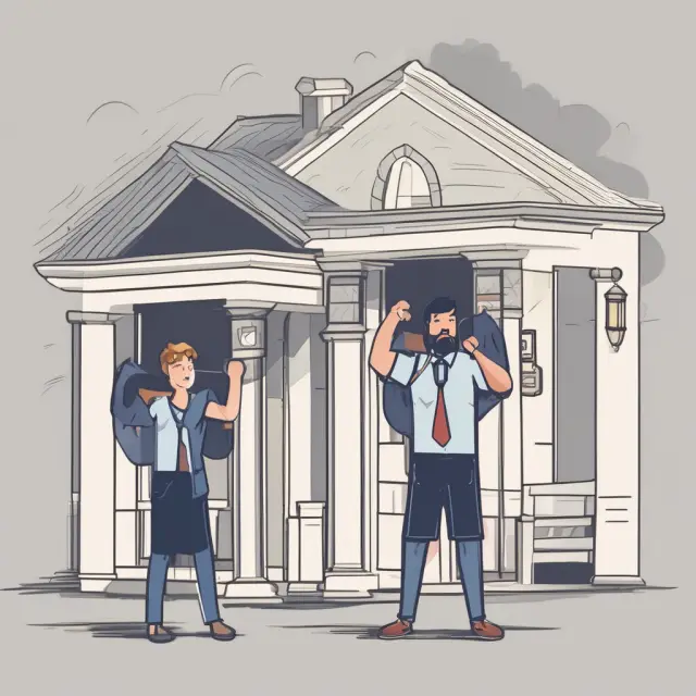 Image of two relieved homeowners, signifying loan modification success stories and financial relief