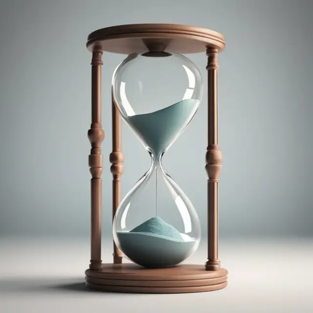 An hourglass morphs into a web of connected entities, symbolizing the growth and diversification of loan servicing