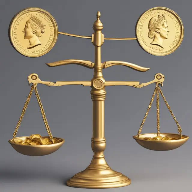 A balance scale with gold coins depicting three different loan deals, illustrating the importance of comparing loan constants for better financial decisions.