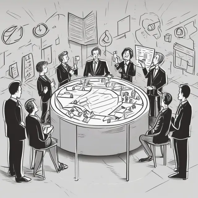 A lead bank conducts a symphony of financial growth, connecting borrowers with investors through the harmony of loan participation notes.