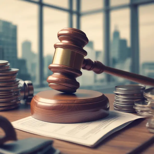 A gavel carves a clear regulatory framework for the loan participation market, ensuring transparency and trust in due diligence, disclosures, and reporting