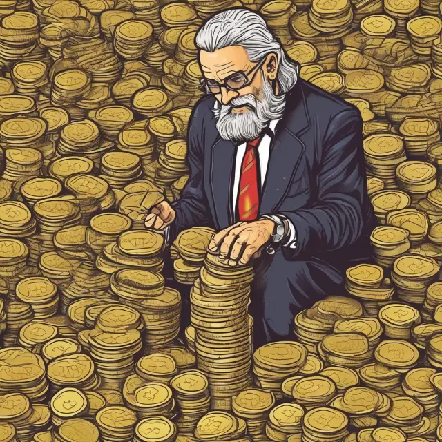 Wise investor redistributes profits to maintain portfolio balance