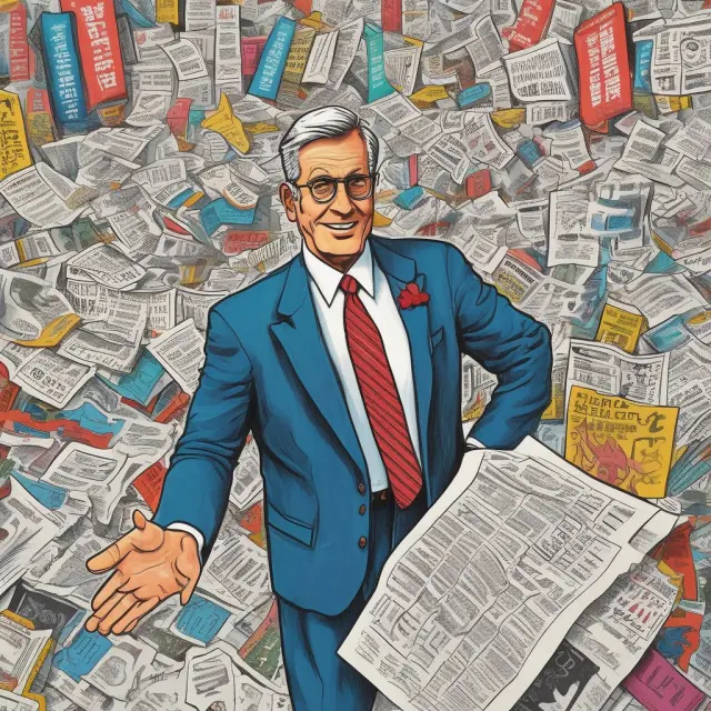 Mark, an astute investor, sailing on the stock price sea and anchoring profits in Acme Co