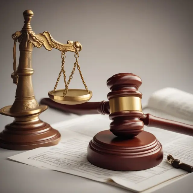 Lock-up agreement symbolized as a gavel, maintaining stock price stability after IPO