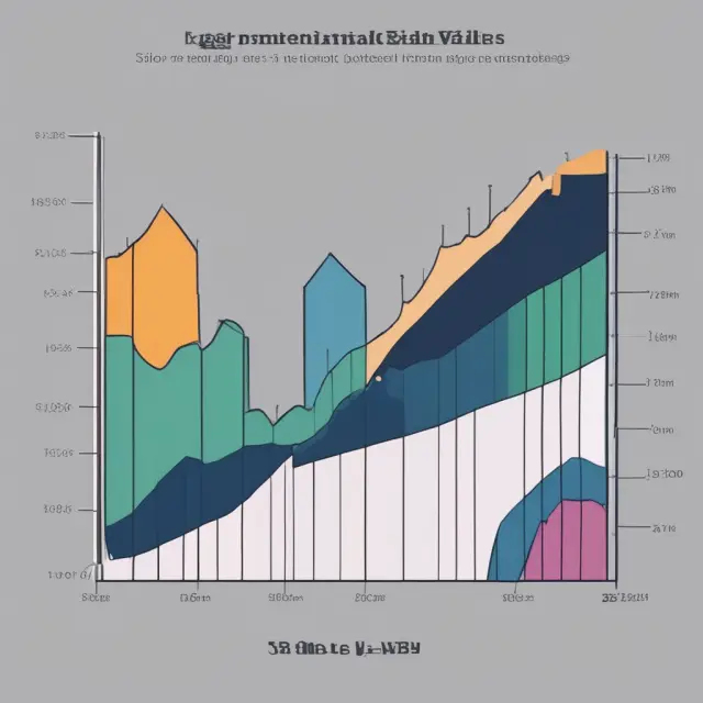 Comparison of Logarithmic and Linear Price Scales, contrasting percentage point representation (log scale) versus absolute dollar value representation (linear scale)