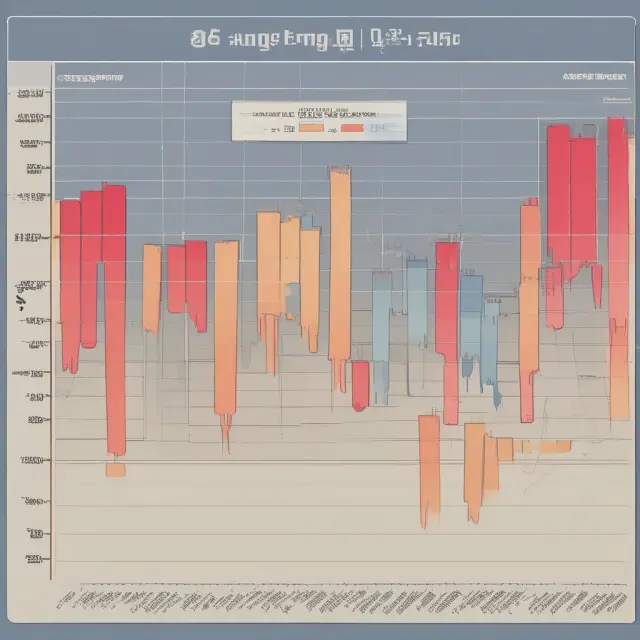 Visual representation of logarithmic and percentage change charts comparing financial analysis methods
