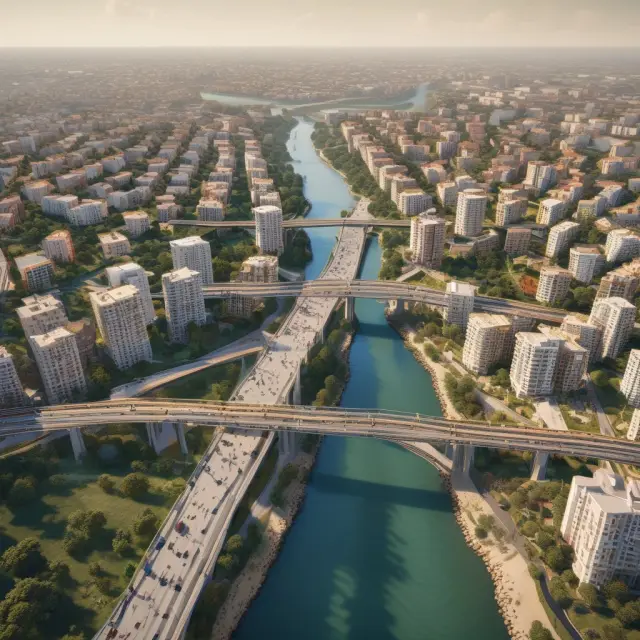 Bridge linking income qualifications with affordable housing for low and middle-income families