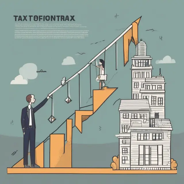 Taxpayer Mellie navigates her financial journey, carrying a heavy short-term capital gain burden versus enjoying long-term capital gains