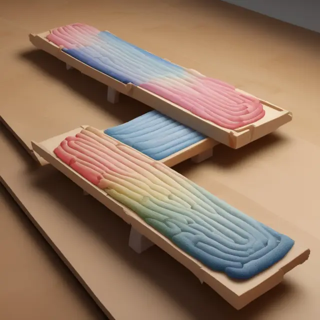 An image of call and put spreads balanced atop a see-saw, representing long and short jelly roll strategies