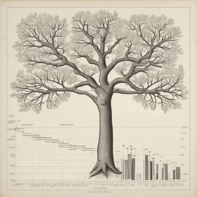 An image of a historical timeline illustrating the relationship between price levels and wage rates, emphasizing their evolution over long-term macroeconomic trends.