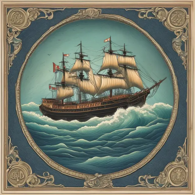 Two Nobel laureates steering a ship through treacherous financial waters, guided by ethical compass and steady risk management.