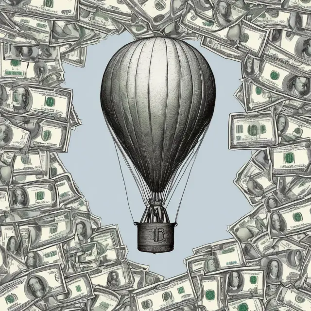 A visualization of the interplay between long-term liabilities and equity, symbolizing a company