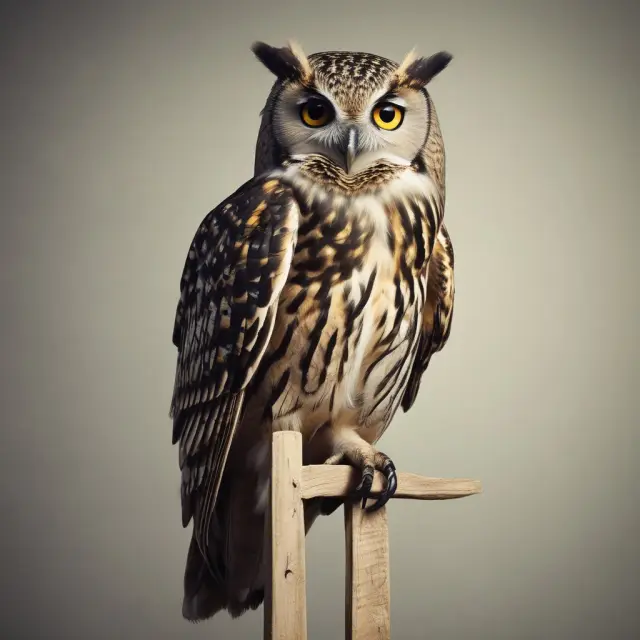 A wise owl sits atop a financial ladder, weighing various long-term debt obligations and strategies