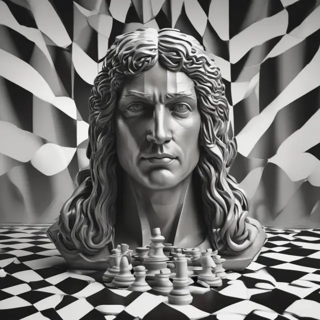 The CFTC shielding a chessboard, signifying their role in regulating look-alike contracts and ensuring market integrity