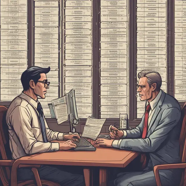 An investor examines a graph of historical stock prices with the aid of floating and fixed strike lookback options to determine optimal entry or exit points.