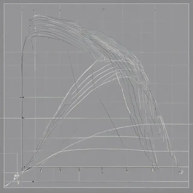 A Lorenz curve metamorphoses into the Gini coefficient, revealing income distribution and inequality levels.
